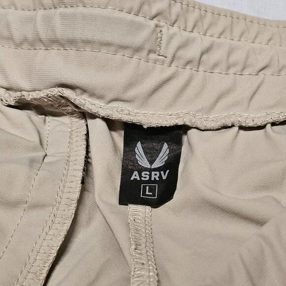 ASRV Tetra Lite 5" Unlined Men Shorts Size L Beige Nylon DSG - 0751 - Picture 4 of 14